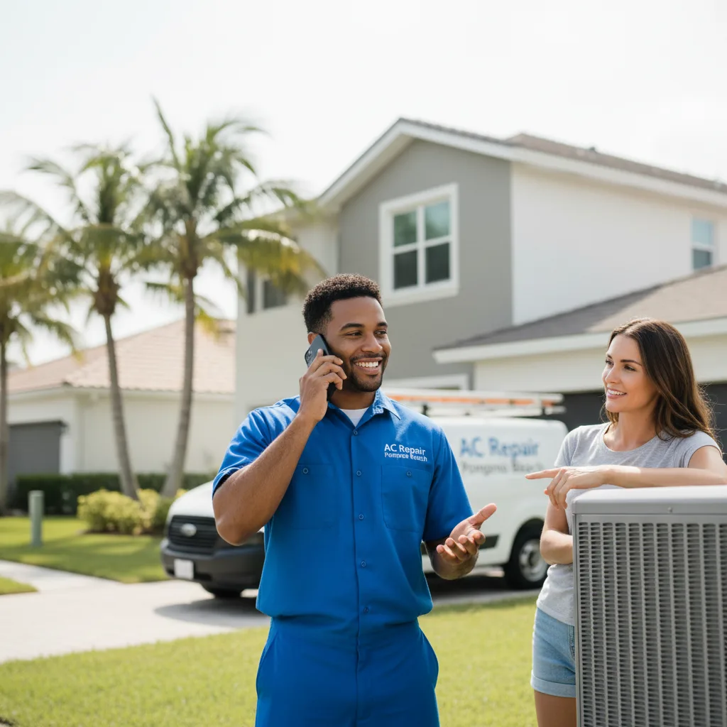 AC Repair Pompano Beach customer support in Fontana